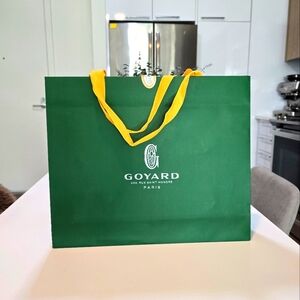 Goyard shopping paper bag